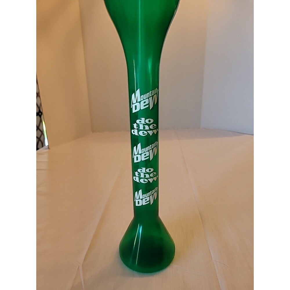Vintage Mountain Dew Tall Souvenir Cup Whirley 16 Inches Collector